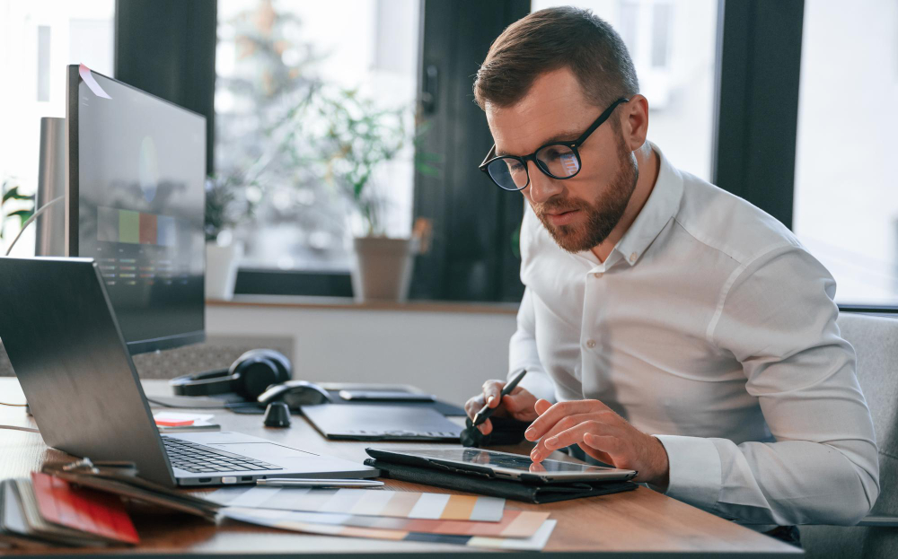 Expert comptable sur tablette